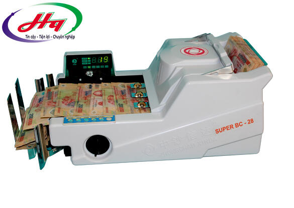 máy đếm tiền xinda super bc 28f